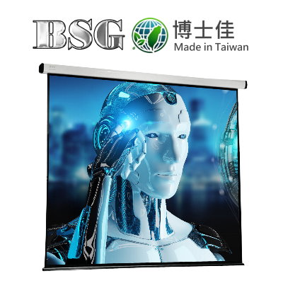 BSG 博士佳 BSG-11BS100 100吋 1:1 電動布幕;官方系列參考圖